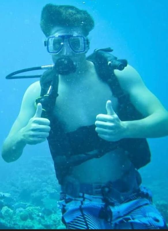 Scuba diving